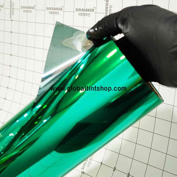 Sub Apple Green_One Way Mirror Tinted Film