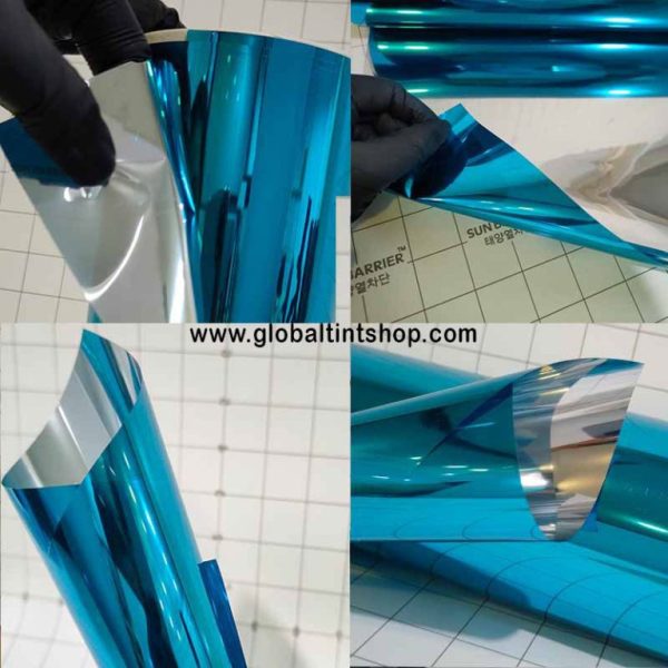 Sub Blue Silver_One Way Mirror Tinted Film