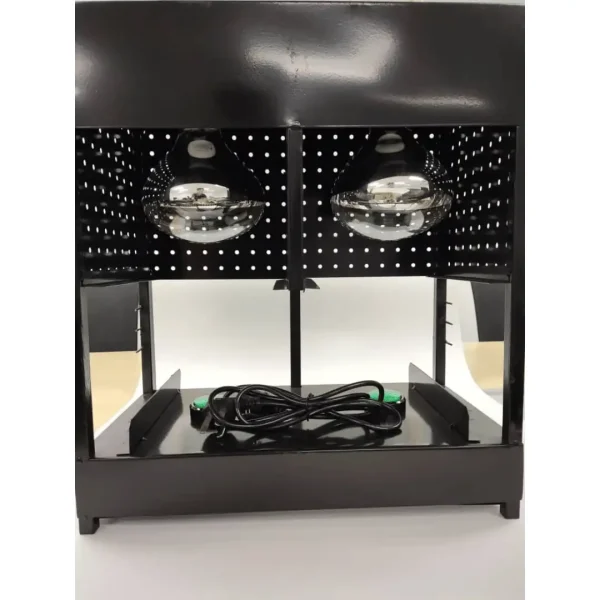Double Lamp IR Tester Black (No Glass)