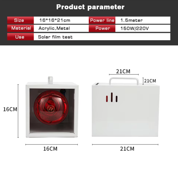 Portable Infrared Lamp Tint Tester - Image 2