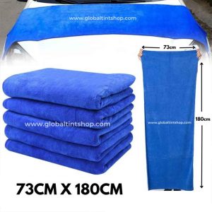 Dual Layer Microfiber Towel 600gsm For Car Cleaning Cloth Water Absorption Supereme Thick Ultra Softness Superior Strength