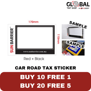 Road Tax Sticker