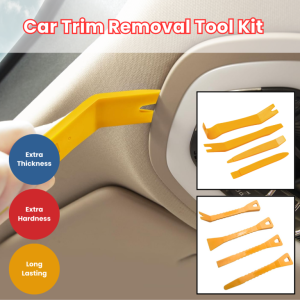 Car Trim Removal Tool Kit (4 in 1) Panel Door Interior Removal/Buckle Removal/Car Decoration Installation Tools