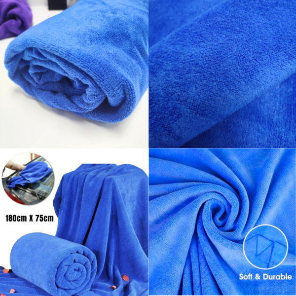 Professional Detailing Microfiber Towel Extra Large Tinted Film PPF Polish Coating Ultra Fine Extra Soft - Image 3