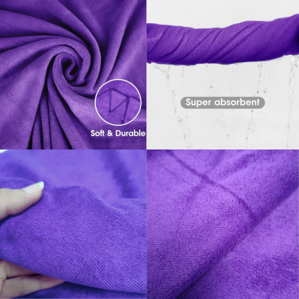 Professional Detailing Microfiber Towel Extra Large Tinted Film PPF Polish Coating Ultra Fine Extra Soft - Image 2
