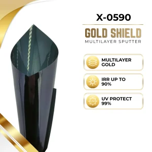 Gold Shield Multilayer Sputtering X-0590