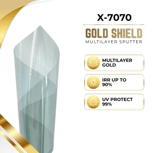 Gold Shield Multilayer Sputtering X-7070