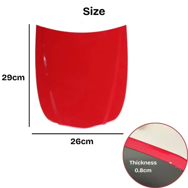 Steel Car Bonnet Display Model Set (1 SET 7 PCS CAR BONNET) Car Hood / Display Coating & PPF - Image 7