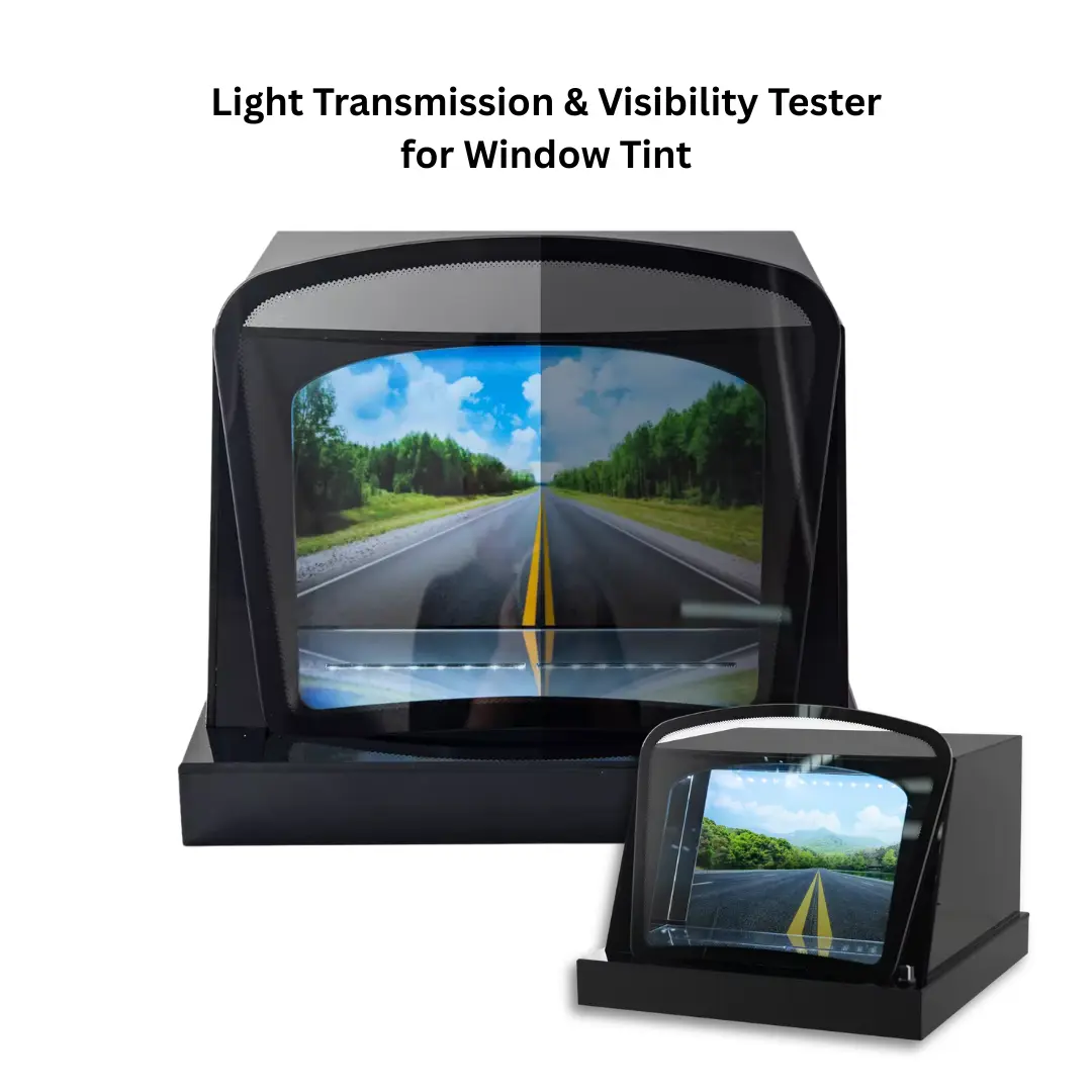 Light Transmission & Visibility Tester for Window Tint